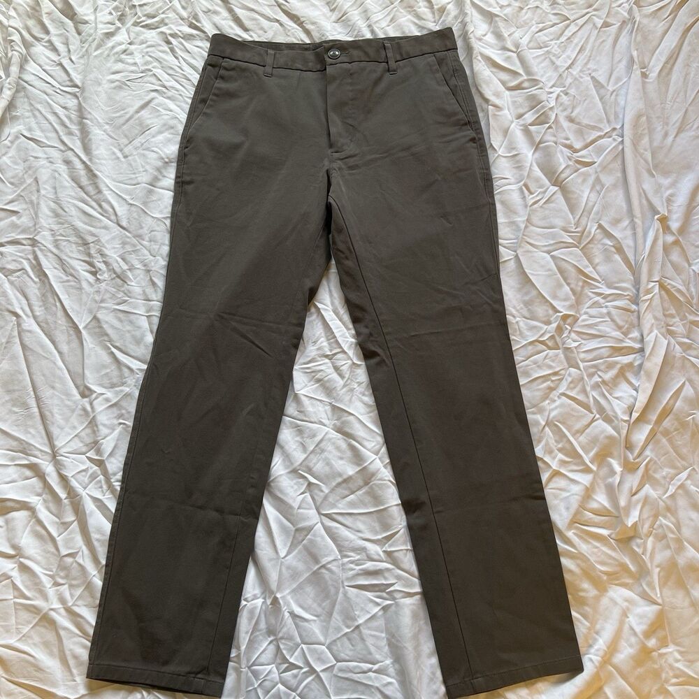 Everlane Mens Uniform Grey Chinos Slim fit Size 30x28 Pants